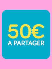 50 euros à partager