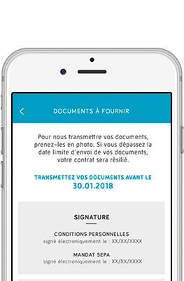 Direct Assurance Application mobile - Envoyez vos documents