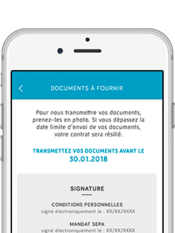 Direct Assurance Application mobile - Envoyez vos documents